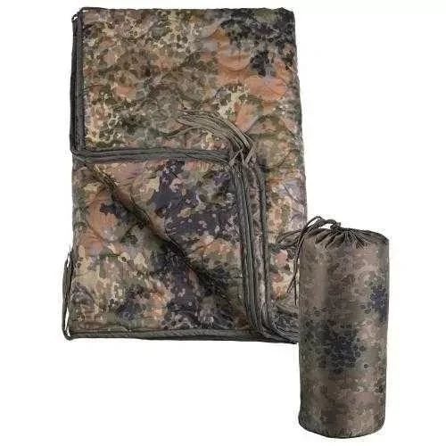 Подкладка для пончо, одеяло, коврик для сна Mil-Tec Liner flecktarn 14425021- P123323 фото
