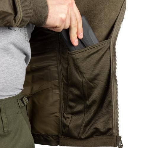 Толстовка флісова тришарова Mil-Tec Plus Cold Weather Jacket Fleece OLIV J 10855601- P123422 фото