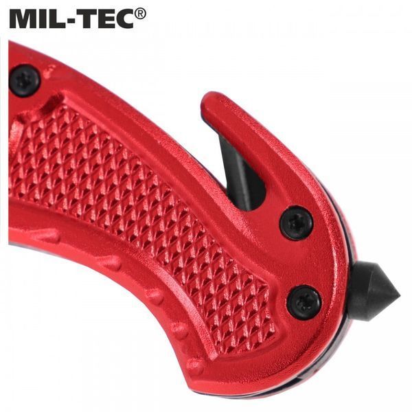 Складаний ніж, Склобій Mil-Tec Rescure Paramedic Red 15323010 M1255551386 фото