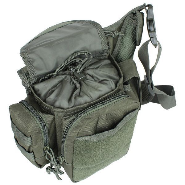 Сумка багатофункціональна Mil-Tec Multifunction Sling Bag Olive 13726501 M912 фото