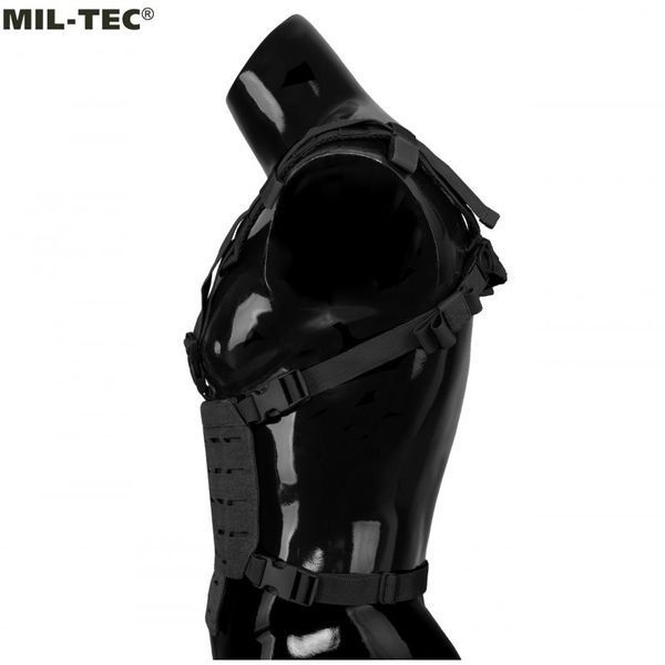 Жилет тактический Mil-Tec Chest Rig LaserCut Black 13530402- P1240 фото