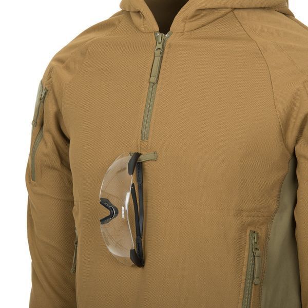 Толстовка Helikon-Tex RANGE HOODIE TOPCOOL Coyote/Adaptive Green BL-BRH-TC-1112A M125555941 фото