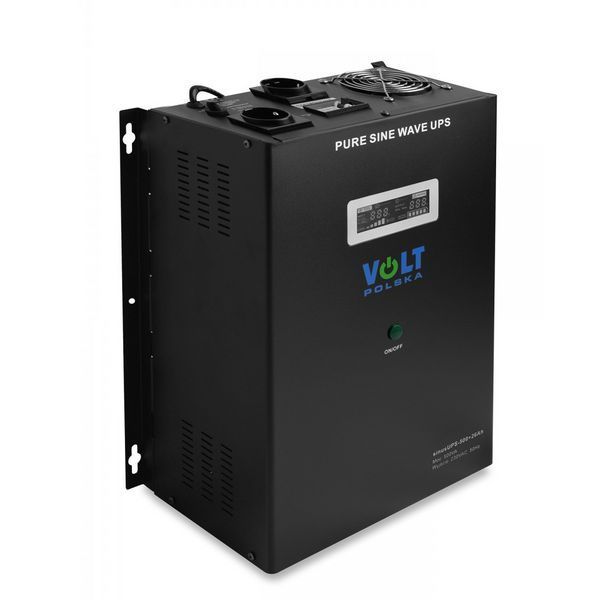 Джерело безперебійного живлення Volt SINUS UPS 500 + 26 Ah (300/500W) 3SR500WA26 W2038 фото
