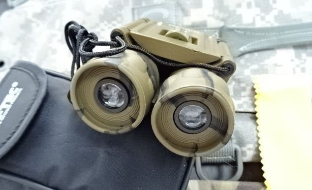 Складной бинокль Mil-Tec GEN II 10x25 DESERT 15702160- M125555807 фото
