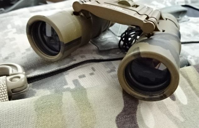Складной бинокль Mil-Tec GEN II 10x25 DESERT 15702160- M125555807 фото