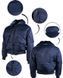 Куртка бомбер Outdoor Mil-Tec SWAT CWU Dark Navy Blue 10405003- P123456 фото 2