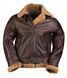 Бомбер кожаный из натуральной овчины MIL-TEC US B46 SHEEPSKIN BROWN 10450109 A8428 фото 1