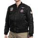 Куртка дитяча Mil-Tec FLIEGERJACKE MA1 KIDS M.ABZ Black 12003502- A9033 фото 2