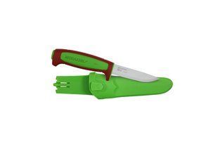 Нож Morakniv Basic 511 Colour of the Year 2024 (C) - Ivy Green/Dala Red 14281 A8206 фото