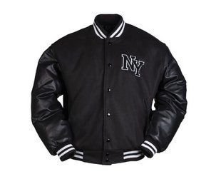 Куртка бомбер Mil-Tec NY Baseball Black 10370000- A8158 фото