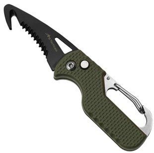 Ніж-карабін складаний тактичний Molle IFAK JB Tacticals JB-KNF-0008-GRN A9537 фото