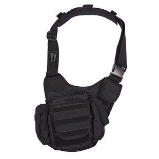Сумка багатофункціональна Mil-Tec Multifunction Sling Bag Black 13726502- M913 фото