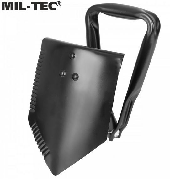 Лопата складана Mil-Tec тип US з чохлом Black 15522000 M12555555 фото