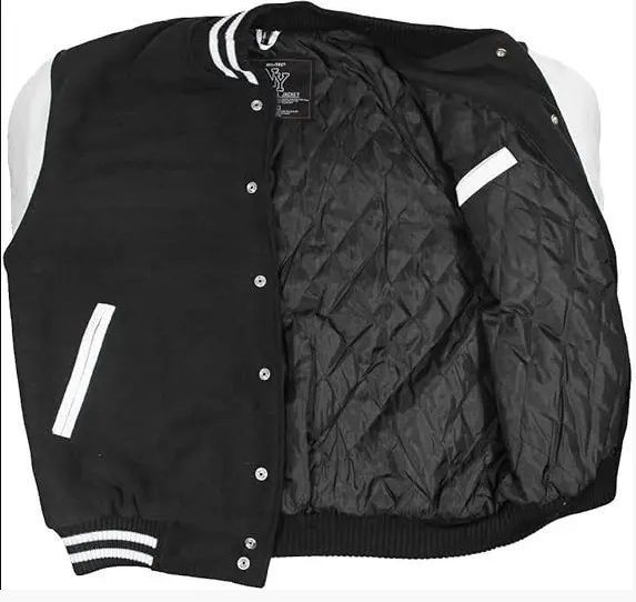 Куртка бомбер Mil-Tec NY Baseball Black 10370000- A8158 фото