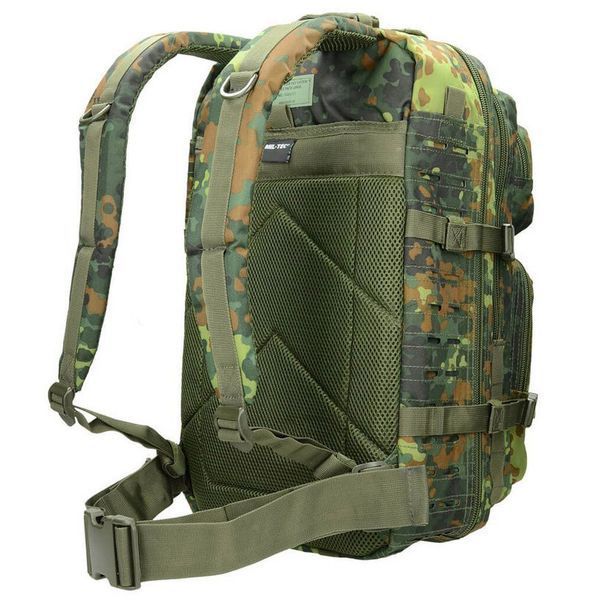 Великий Рюкзак Mil-Tec Assault Laser Cut Large 36 l Flecktarn 14002721 M1255551150 фото