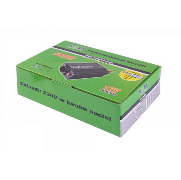 Преобразователь напряжения инвертор Volt Polska IPS 500 12/230V (350/500W) 3IPS050012 W2115 фото