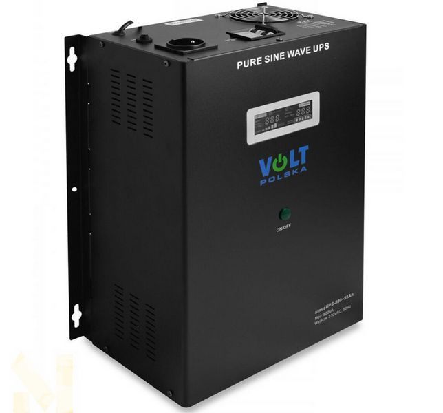 Джерело безперебійного живлення Volt Polska SINUS UPS 800 + AKU 55AH (500/800W) 3SR800WA55 W2039 фото