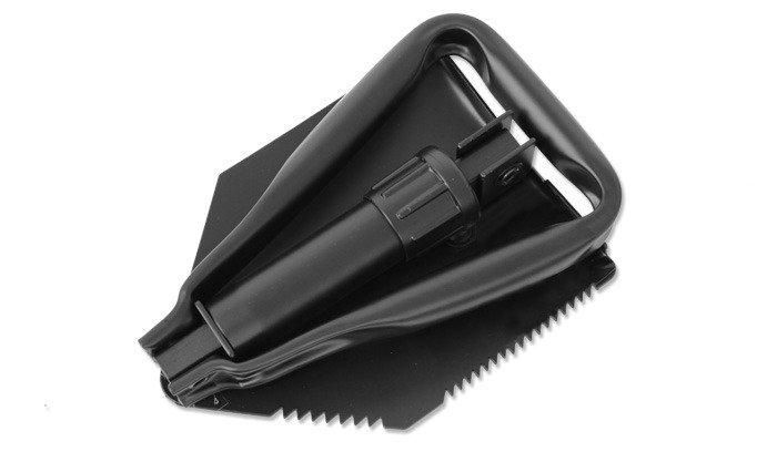 Лопата складана Mil-Tec тип US з чохлом Black 15522000 M12555555 фото