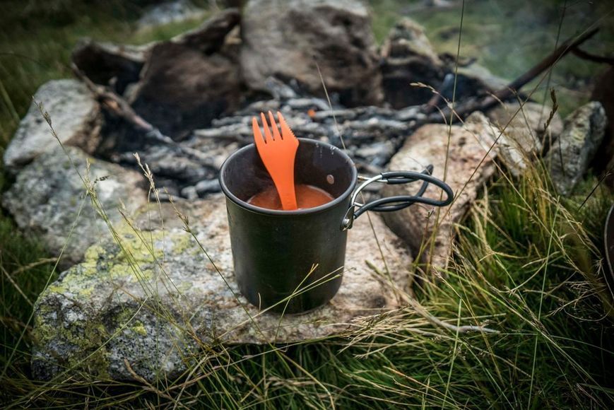 Великий похідний кухоль Helikon-Tex CAMP CUP 850 мл складана ручка, кришка TK-CCP-AL-19 M12255551505 фото