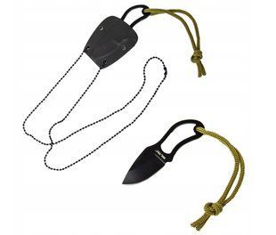 Нож шейник с чехлом и цепочкой Mil-Tec Neck Knife 15398100 P123548 фото