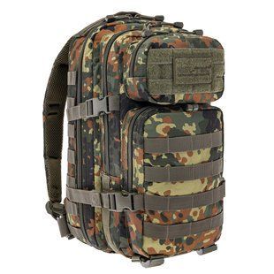 Большой Рюкзак Mil-Tec Small Assault Pack 20 l Flecktarn 14002021 M1255551152 фото