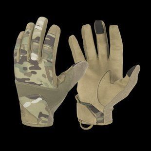 Перчатки тактические Helikon-Tex Range Tactical Gloves MultiCam / Coyote A RK-RNG-PO-3411A P1237447 фото