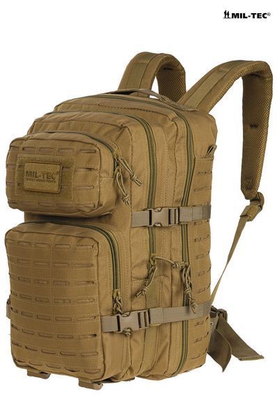 Большой Рюкзак Mil-Tec ASSAULT LASER CUT 36 L Coyote 14002705 M125555812 фото