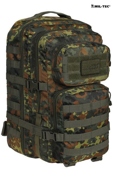 Рюкзак универсальный Mil-Tec Объемный 36 л Flecktarn 14002221 M125555630 фото