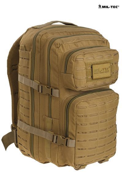 Большой Рюкзак Mil-Tec ASSAULT LASER CUT 36 L Coyote 14002705 M125555812 фото