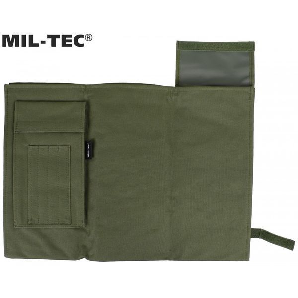 Обкладинка для картки водонепроникна Mil-Tec Map Cover Olive 15977001- M914 фото