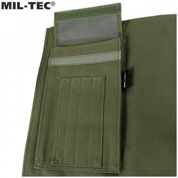 Обкладинка для картки водонепроникна Mil-Tec Map Cover Olive 15977001- M914 фото