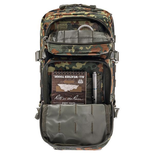 Большой Рюкзак Mil-Tec Small Assault Pack 20 l Flecktarn 14002021 M1255551152 фото