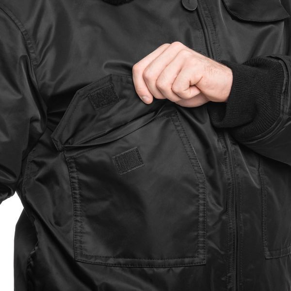 Куртка-бомбер outdoor Mil-Tec SWAT CWU Black 10405002- S P1237458 фото
