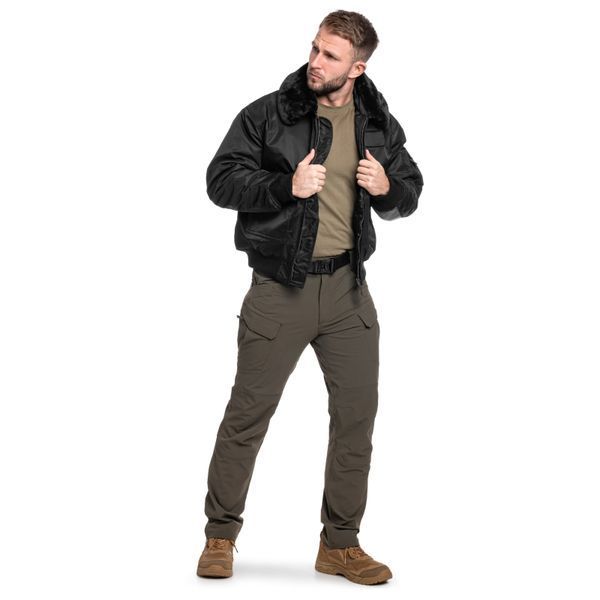 Куртка-бомбер outdoor Mil-Tec SWAT CWU Black 10405002- S P1237458 фото