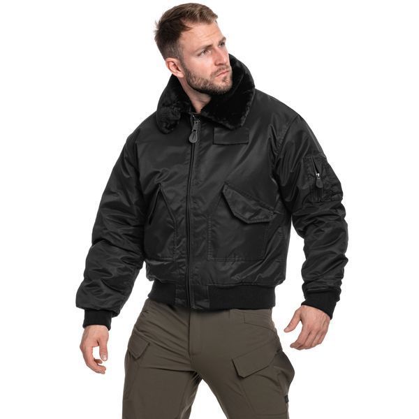 Куртка-бомбер outdoor Mil-Tec SWAT CWU Black 10405002- S P1237458 фото