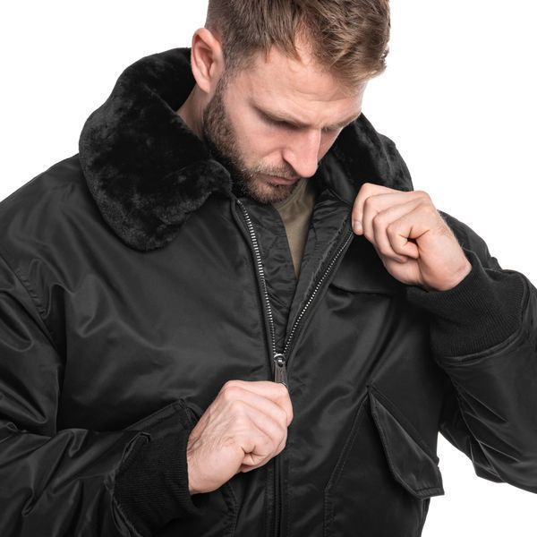 Куртка-бомбер outdoor Mil-Tec SWAT CWU Black 10405002- S P1237458 фото
