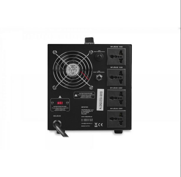 Преобразователь напряжения Volt Polska VP 3000 230VAC/110VAC 5K230110300 W2252 фото
