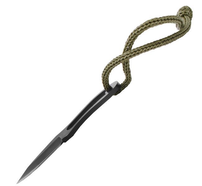 Ніж шийник із чохлом і ланцюжком Mil-Tec Neck Knife 15398100 P123548 фото