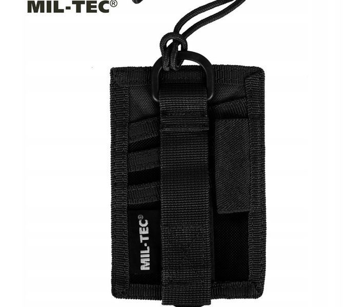 Подсумок чехол для документов Mil-Tec черный 15847102 P123492 фото