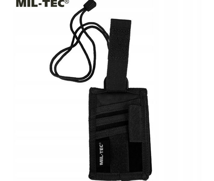 Подсумок чехол для документов Mil-Tec черный 15847102 P123492 фото