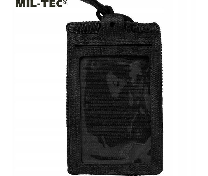 Подсумок чехол для документов Mil-Tec черный 15847102 P123492 фото