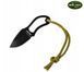 Ніж шийник із чохлом і ланцюжком Mil-Tec Neck Knife 15398100 P123548 фото 2