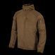 Толстовка флісова Helikon-Tex ALPHA HOODIE GRID FLEECE Coyote BL-ALH-FG-11 M1255552100 фото 3