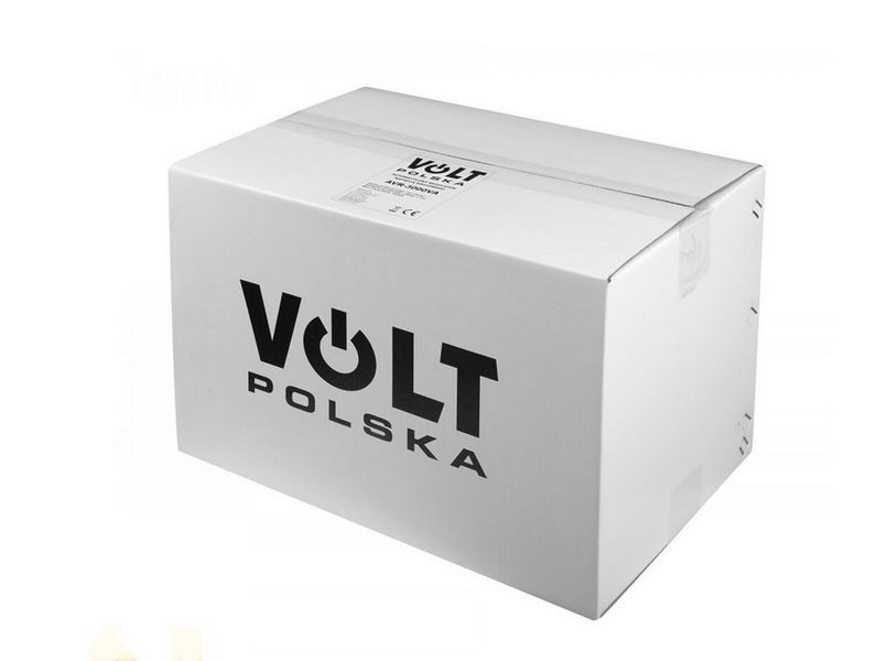 Стабілізатор напруги Volt Polska AVR 3000VA 8-11% 5AVR3000SE W2040 фото