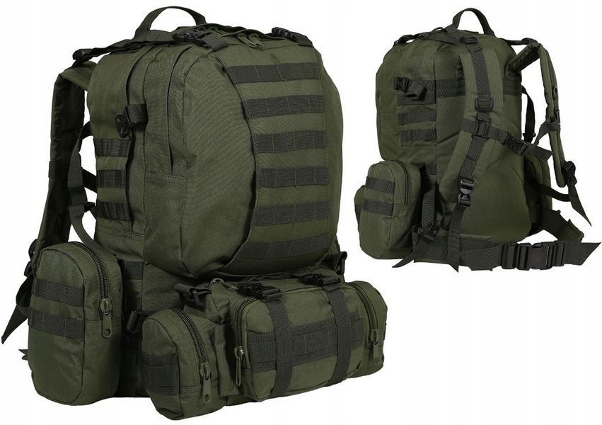 Рюкзак Mil-Tec DEFENSE PACK ASSEMBLY 44 L - Olive 14045001 M125555901 фото