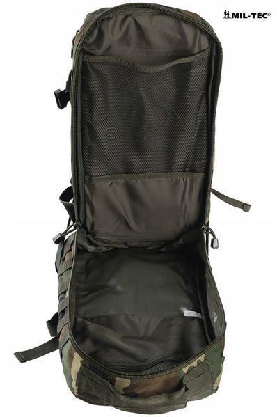 Великий Рюкзак Mil-Tec Small Assault Pack 20 l Woodland 14002020 M1255551156 фото