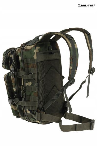 Великий Рюкзак Mil-Tec Small Assault Pack 20 l Woodland 14002020 M1255551156 фото