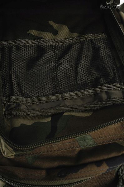 Великий Рюкзак Mil-Tec Small Assault Pack 20 l Woodland 14002020 M1255551156 фото