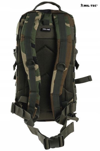 Великий Рюкзак Mil-Tec Small Assault Pack 20 l Woodland 14002020 M1255551156 фото