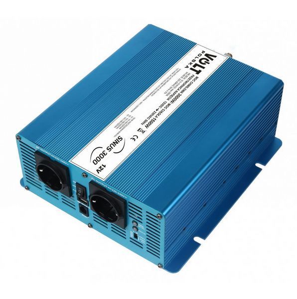 Перетворювач напруги Інвертор Volt Polska SINUS ECO 3000 12/230 V (1500/3000W) 3SIPS30001 W2063 фото